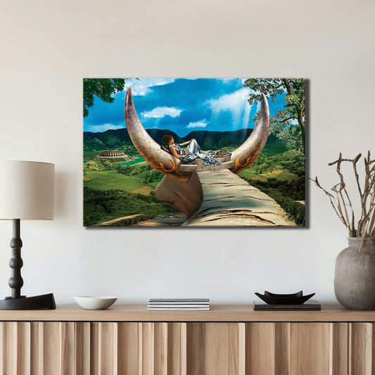 STIER / TAURUS - Leinwandbild Stz