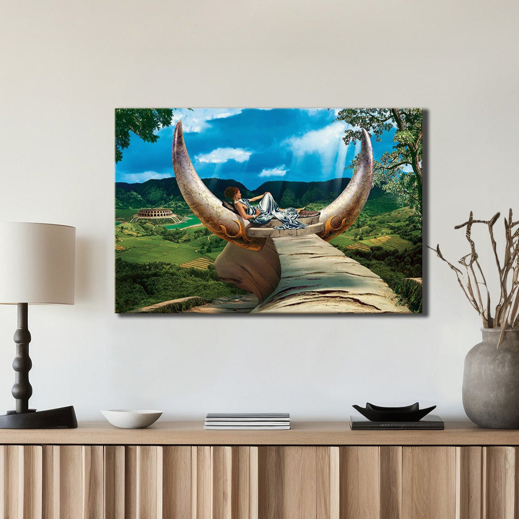 STIER / TAURUS - Leinwandbild Stz