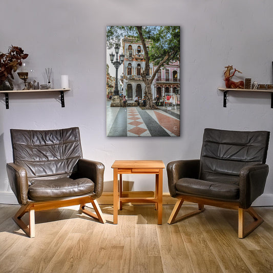 Cuba_Paseo del Prado-Leinwandbild