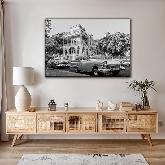 LW-Cuba-Palacio de Valle s/w Leinwand dick