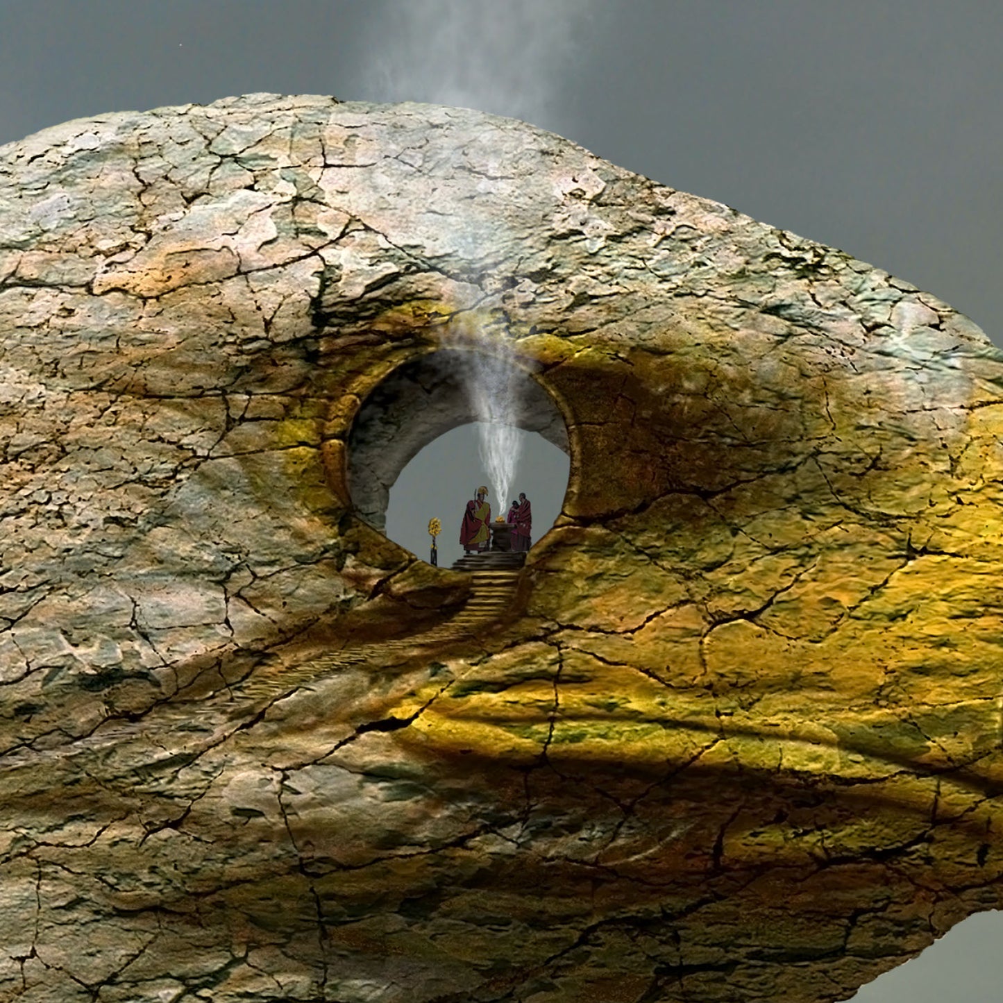 Eagle eye_Leinwand dick