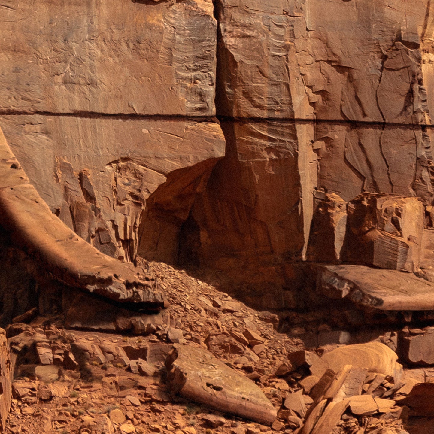 Monument Valley - Gerahmte Leinwand