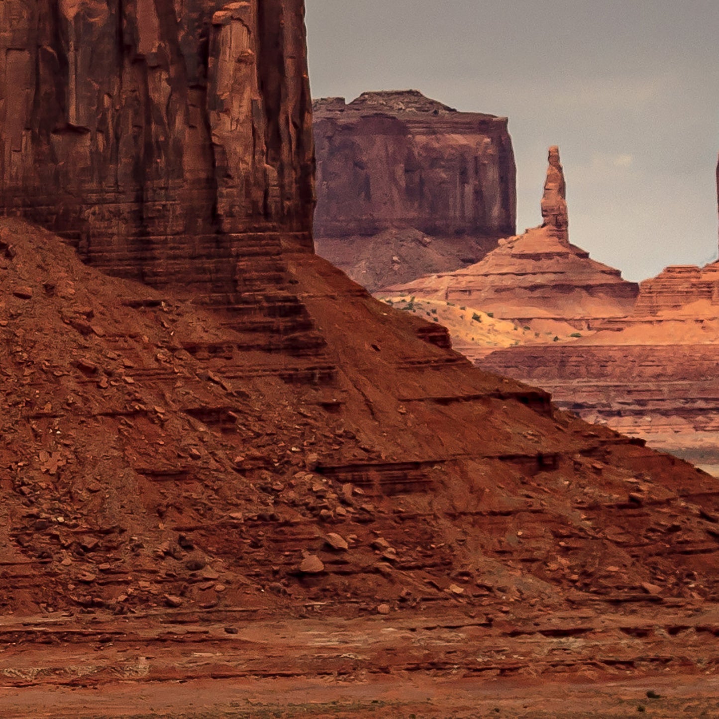 Monument Valley 04 - Kunstdruck+ weißer Rand