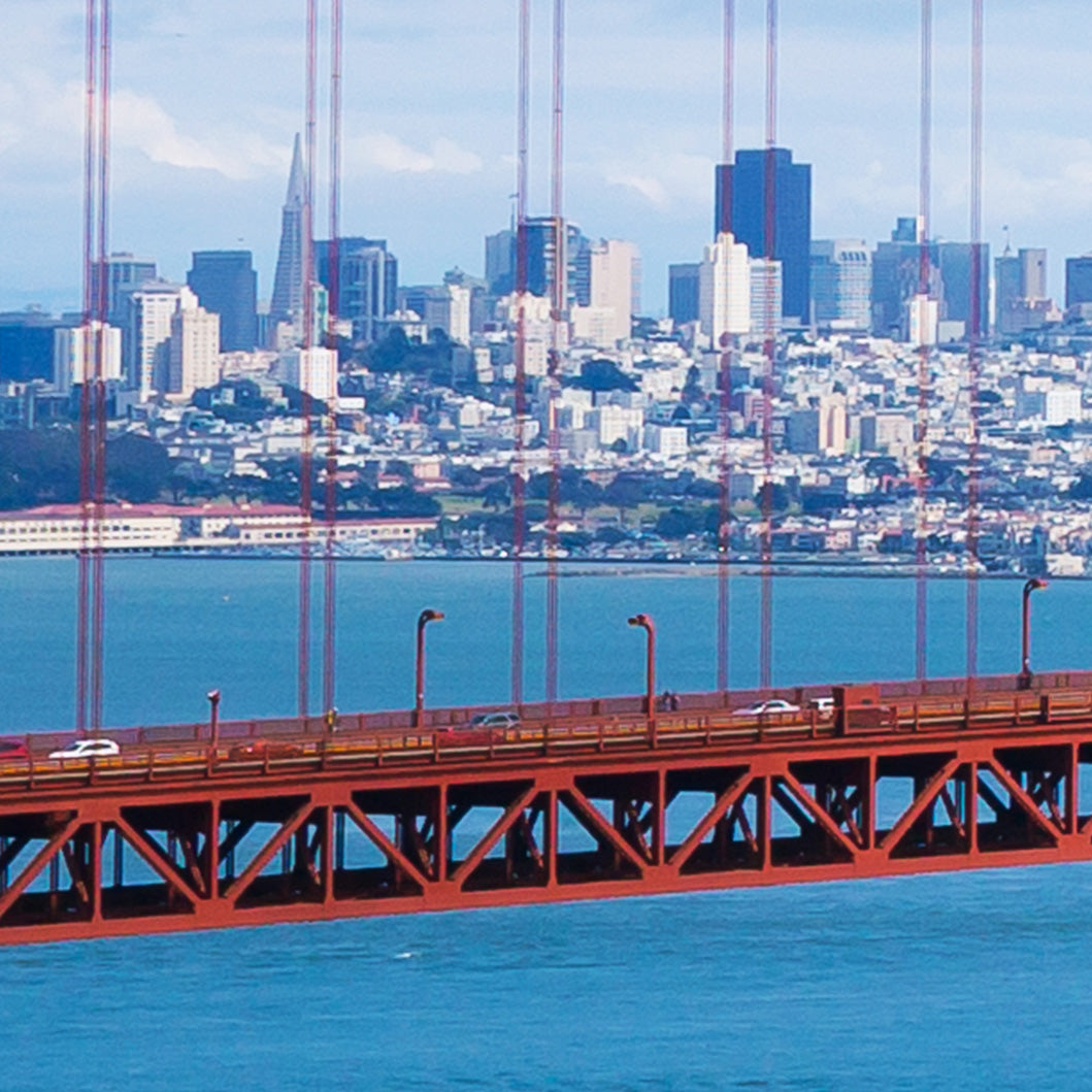San Francisco 01-Leinwandbild